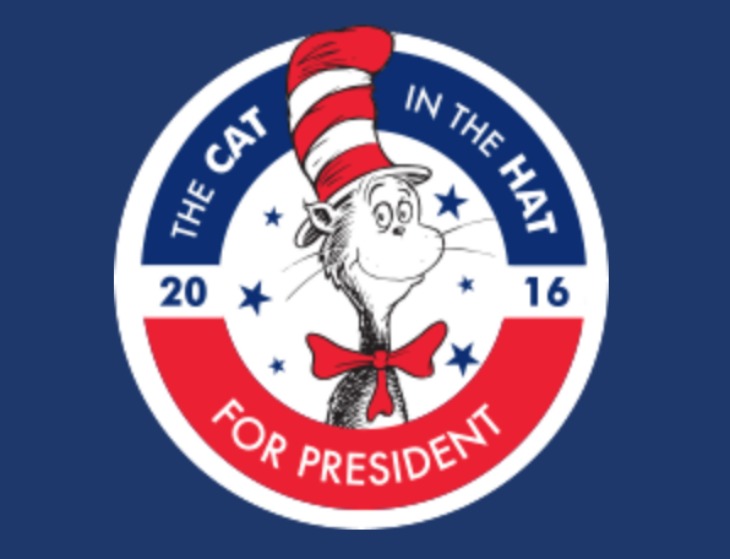 The Cat in the Hat 4 Prez – One Charity to Benefit From One Vote, Two Vote, I Vote, You Vote Campaign